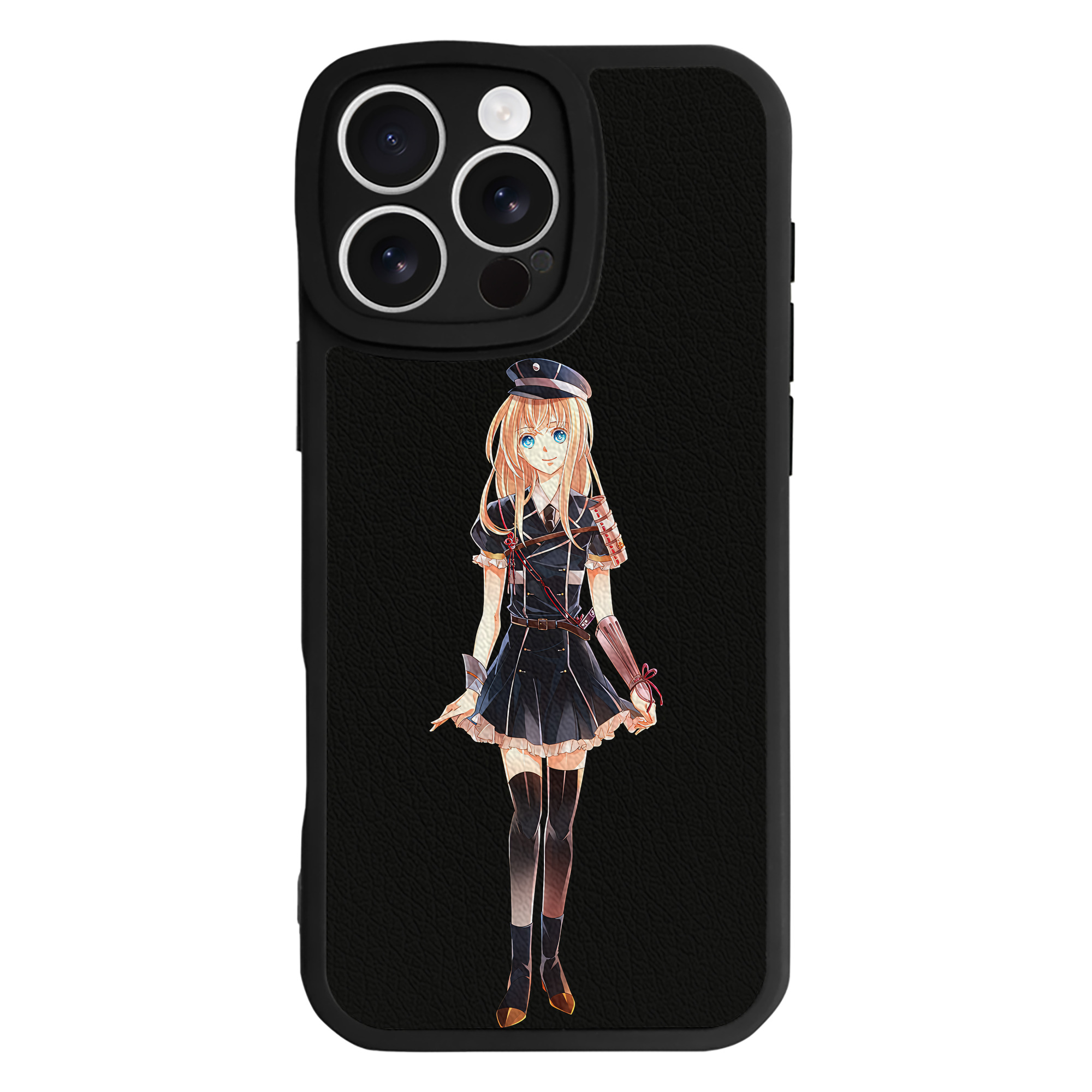 （画像用） 刀剣乱舞 Touken Ranbu 【iPhone 16シリーズ対応】シリコンスマホケース（レザー調） 材質：シリコン